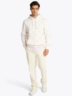 Hoodie mit Flag Allover Print