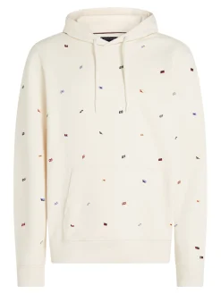 Hoodie mit Flag Allover Print