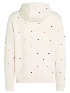 Hoodie mit Flag Allover Print