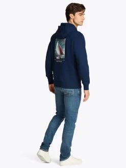 Hoodie mit Rückenprint