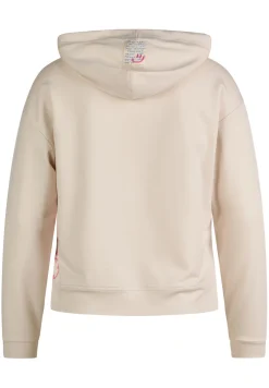 Hoodie mit stylischem Schriftzug und gemütlicher Kapuze