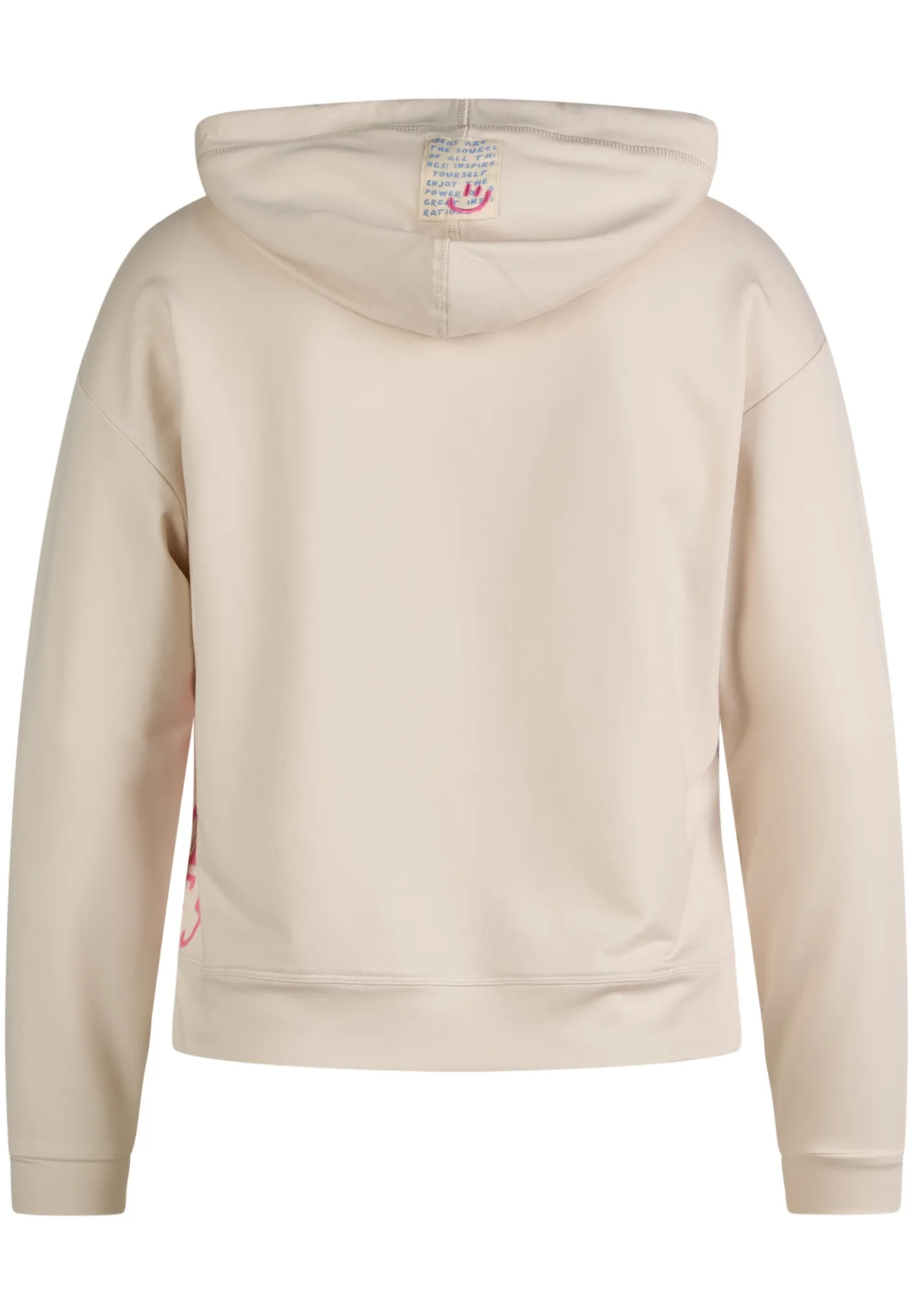 Hoodie mit stylischem Schriftzug und gemütlicher Kapuze