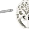 IBEN recycelte Ohrstecker, versilbert