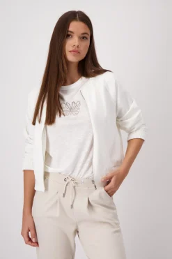 Jacke mit gesmokten Ärmelbündchen