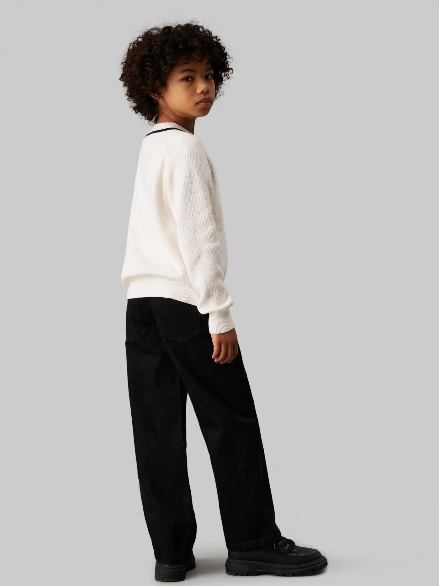 Jeans mit weitem Bein
