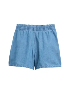 Jeans Shorts mit elastischem Bund