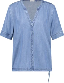 Jeans-Bluse