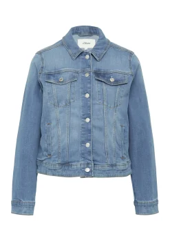 Jeansjacke mit Eingrifftaschen