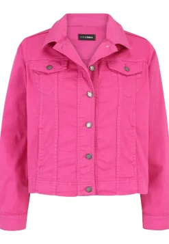 Jeansjacke mit Umlegekragen