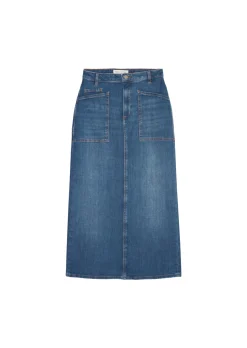 Jeansrock Midi