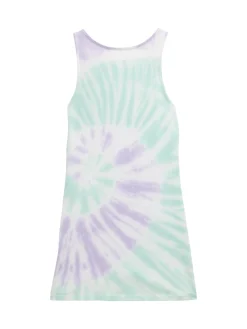 Jersey Mini-Kleid im Batik-Look