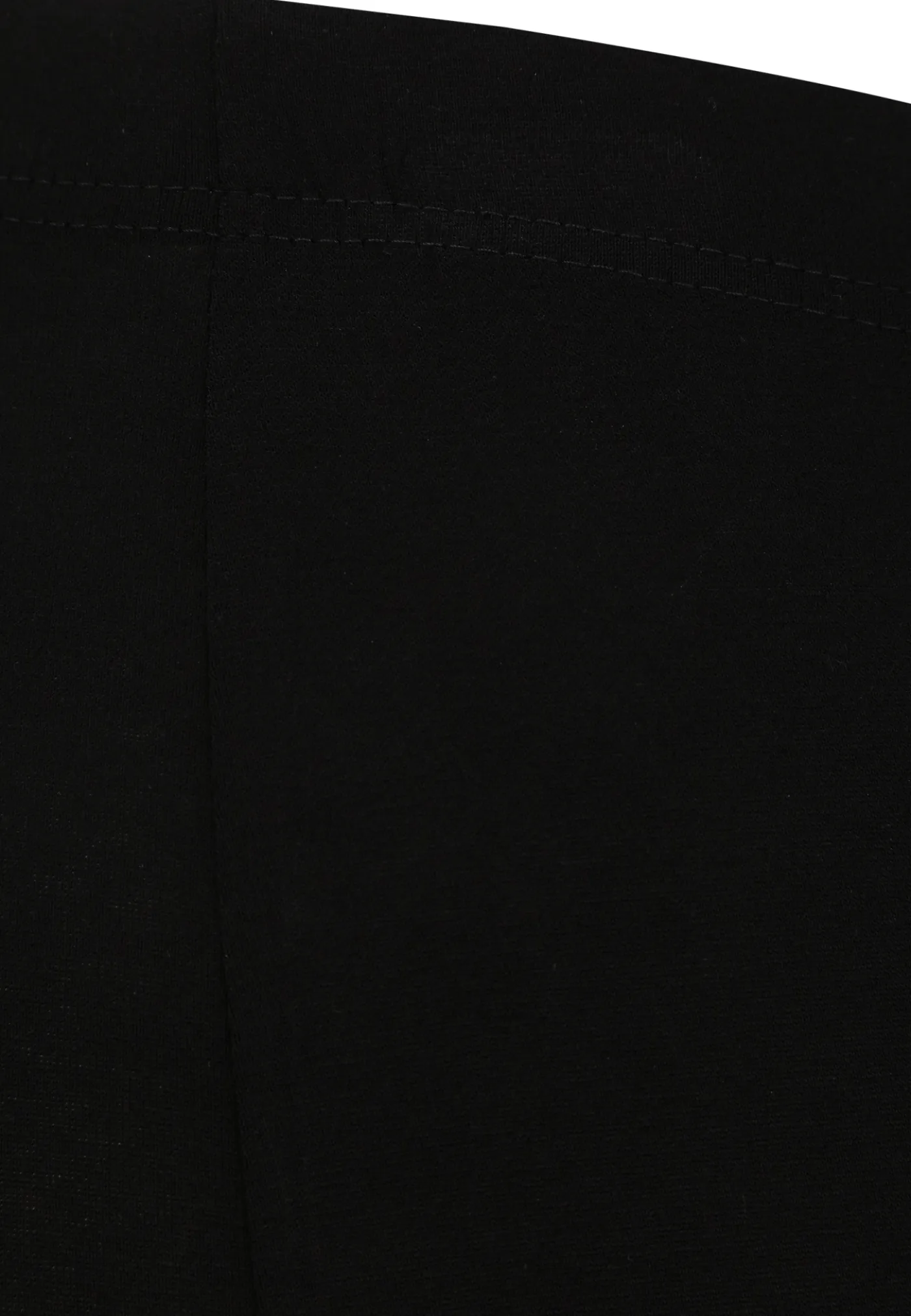 Jerseyhose mit Gummibund und geradem Bein