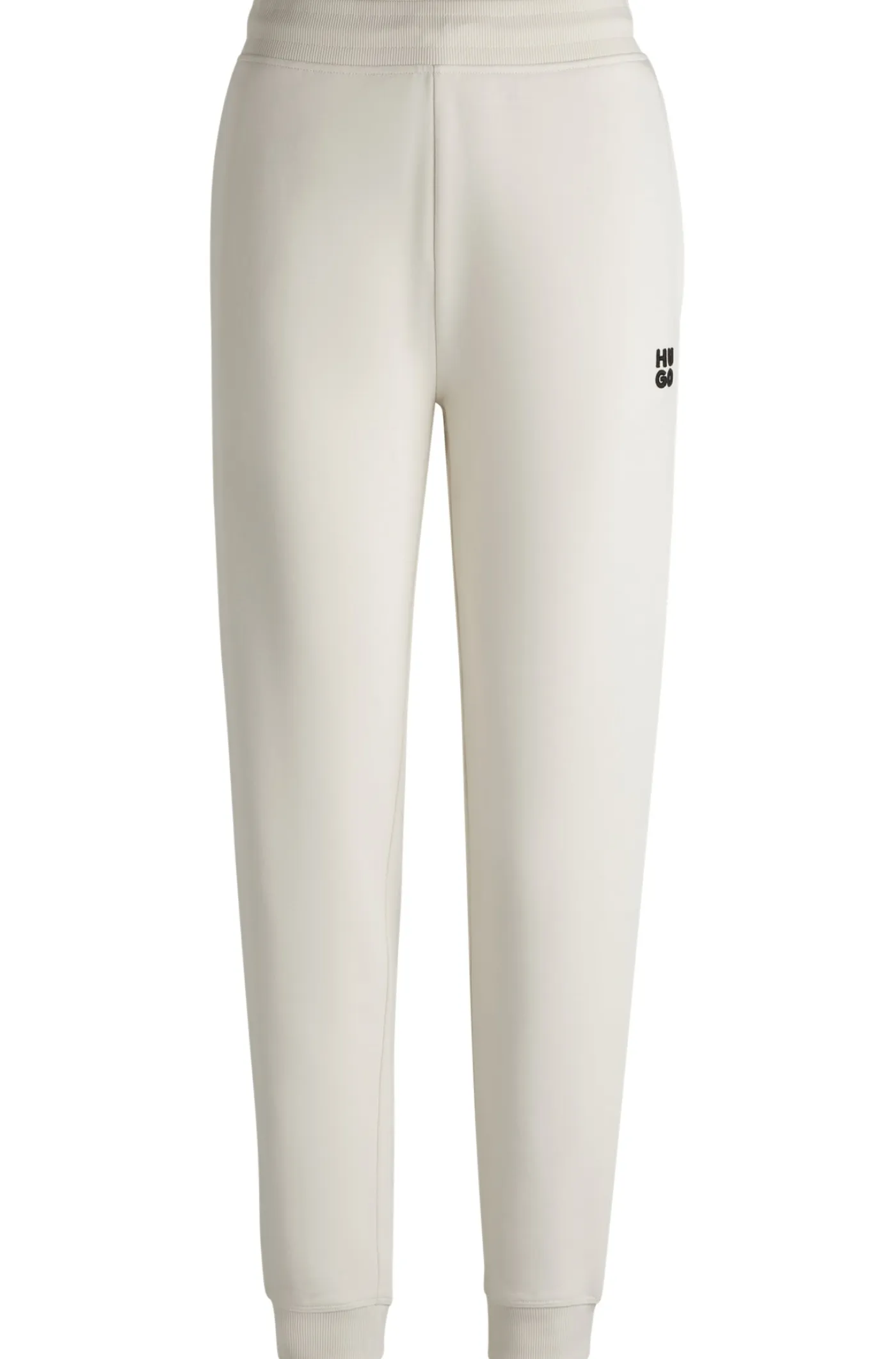 Jogginghose aus Baumwoll-Terry mit Stack-Logo