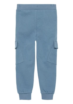 Jogpants aus Sweat mit Cargotaschen