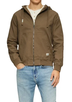 Kapuzenjacke aus robustem Canvas