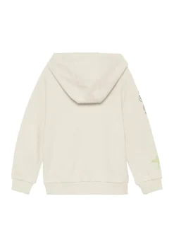 Kapuzen-Sweatshirt aus Baumwollmix mit Front- und Ärmelprint
