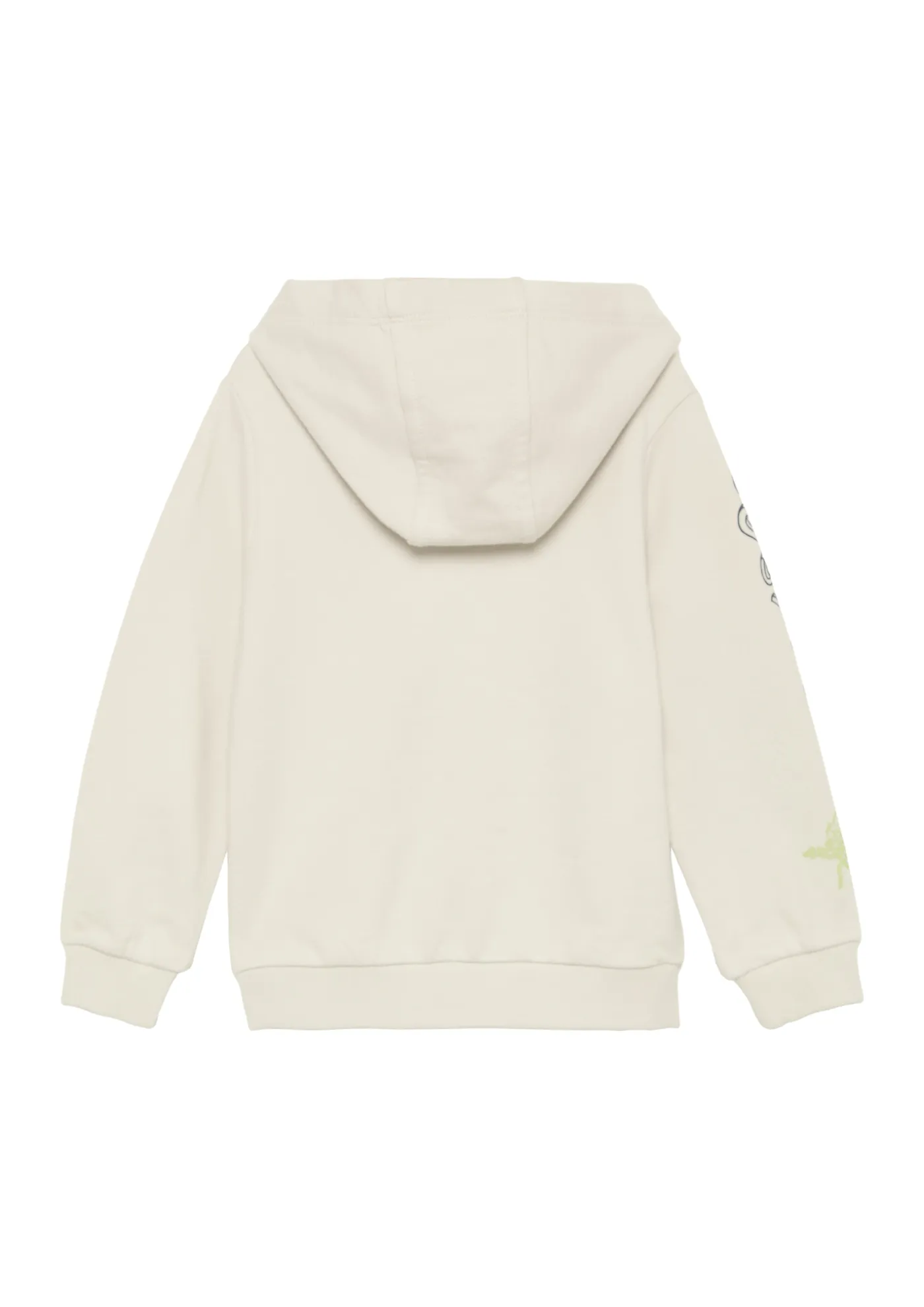 Kapuzen-Sweatshirt aus Baumwollmix mit Front- und Ärmelprint