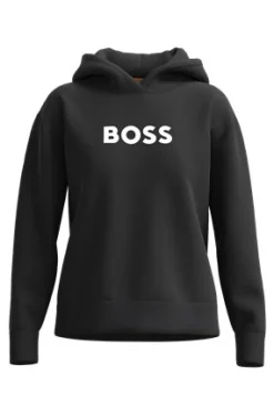 KAPUZEN-SWEATSHIRT Edelight AUS BAUMWOLLE-TERRY MIT KONTRASTIERENDEM LOGO
