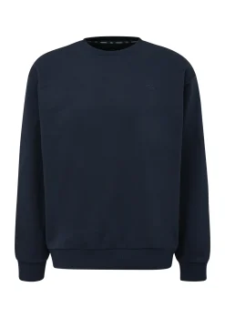 Klassisches Sweatshirt mit Logo-Stickerei