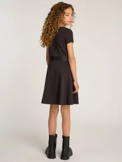 Kleid aus Viskose-Mix