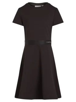 Kleid aus Viskose-Mix