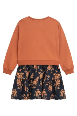 Kleid mit Sweat Oberteil