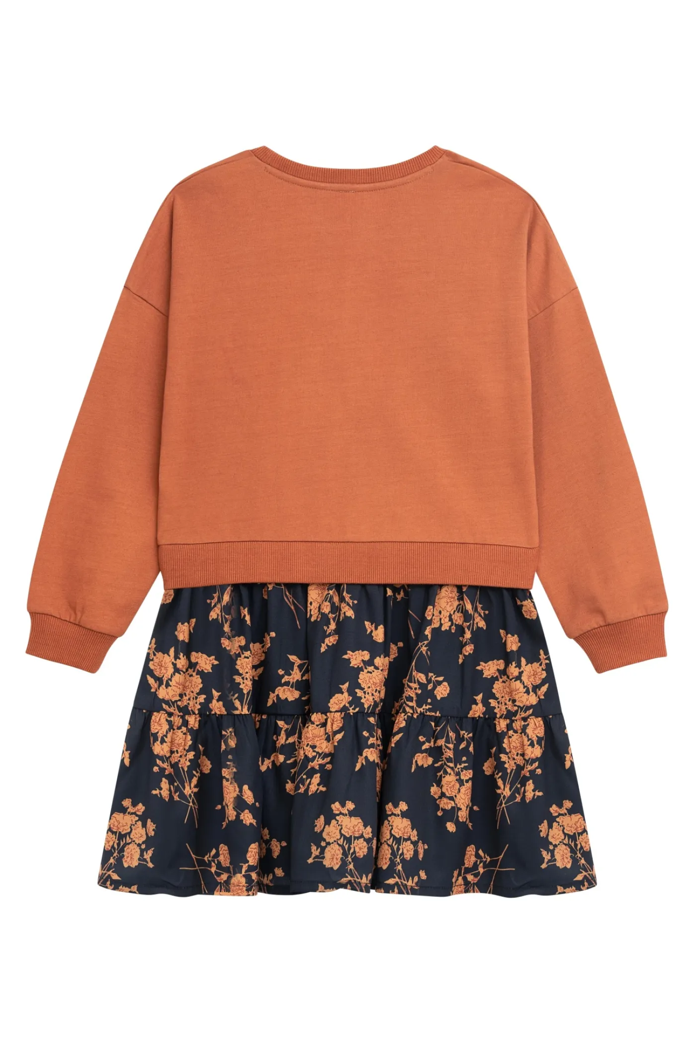 Kleid mit Sweat Oberteil
