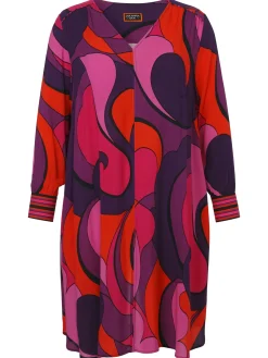 Kleid mit V-Ausschnitt