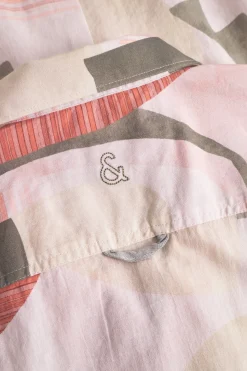 Kurzarmhemd mit Allover-Print