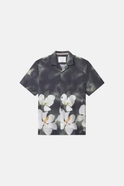 Kurzarmhemd mit floralem Print