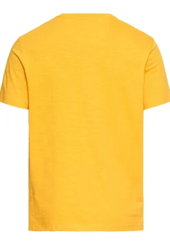 Kurzarm Henley aus Organic Cotton