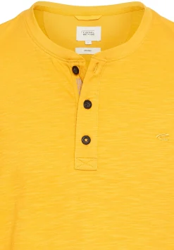 Kurzarm Henley aus Organic Cotton