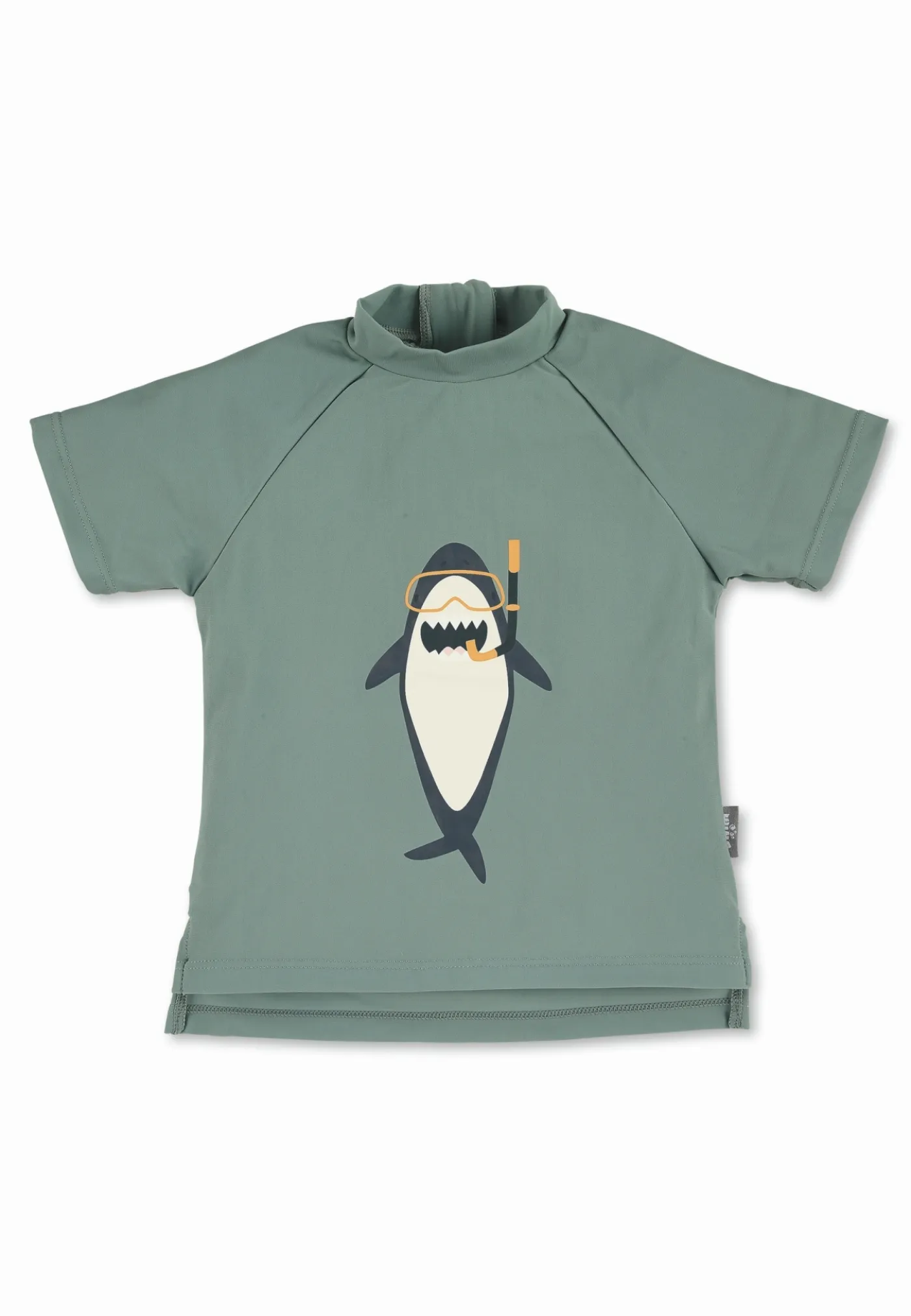 Kurzarm-Schwimmshirt Hai