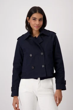 Kurze Trenchjacke