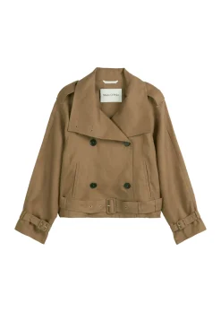 Kurzjacke aus Leinen