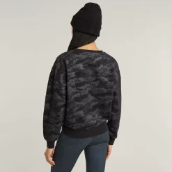 Lace Loose Sweatshirt