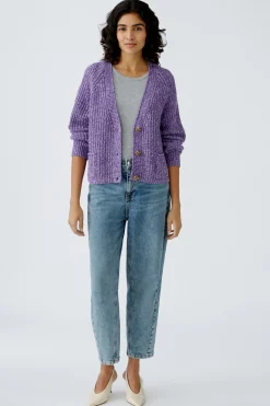 LAFONYA Strickjacke Baumwollmischung