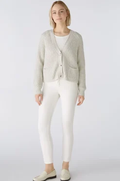 LAFONYA Strickjacke Baumwollmischung