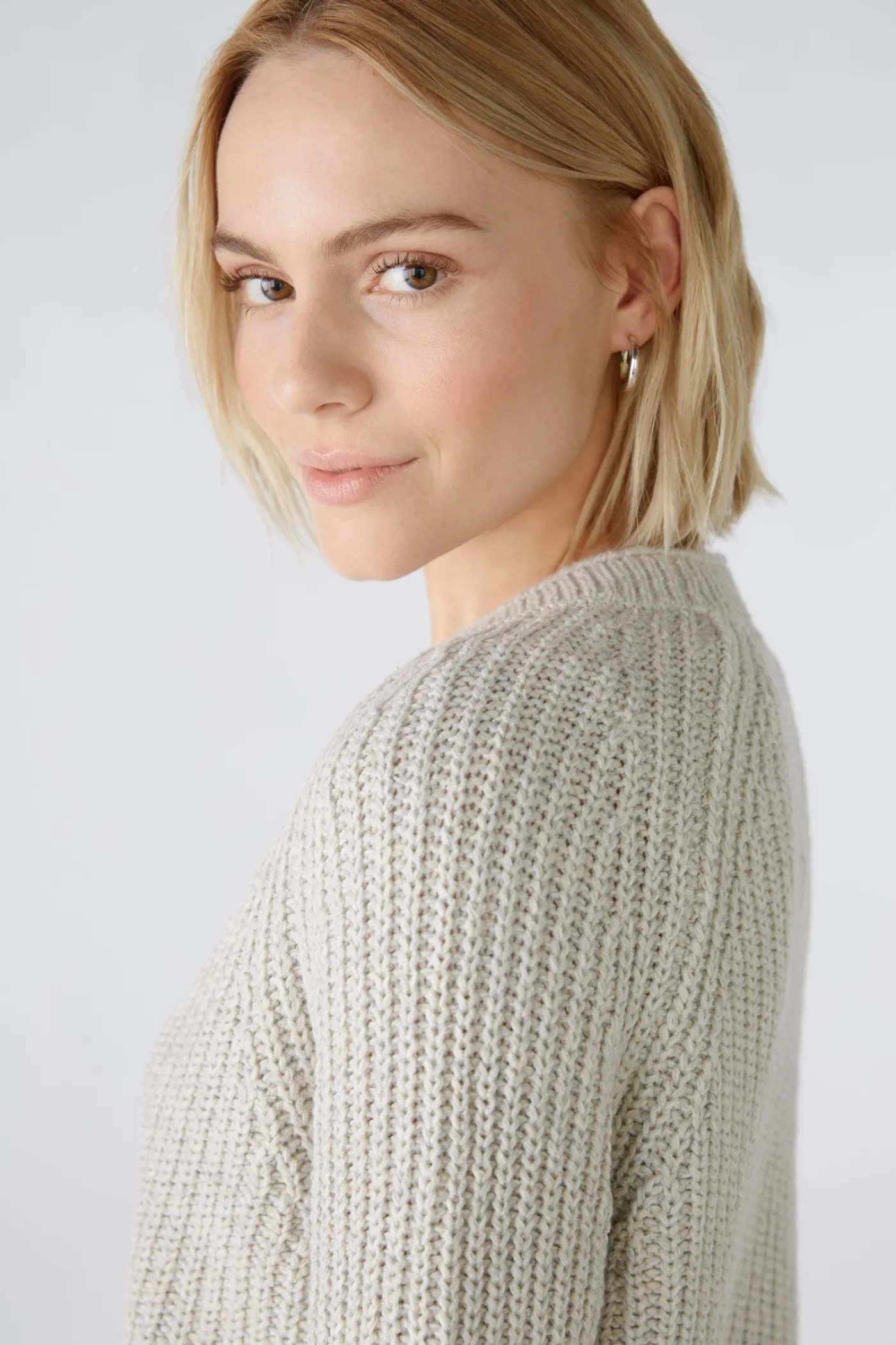 LAFONYA Strickjacke Baumwollmischung