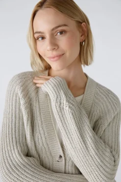 LAFONYA Strickjacke Baumwollmischung