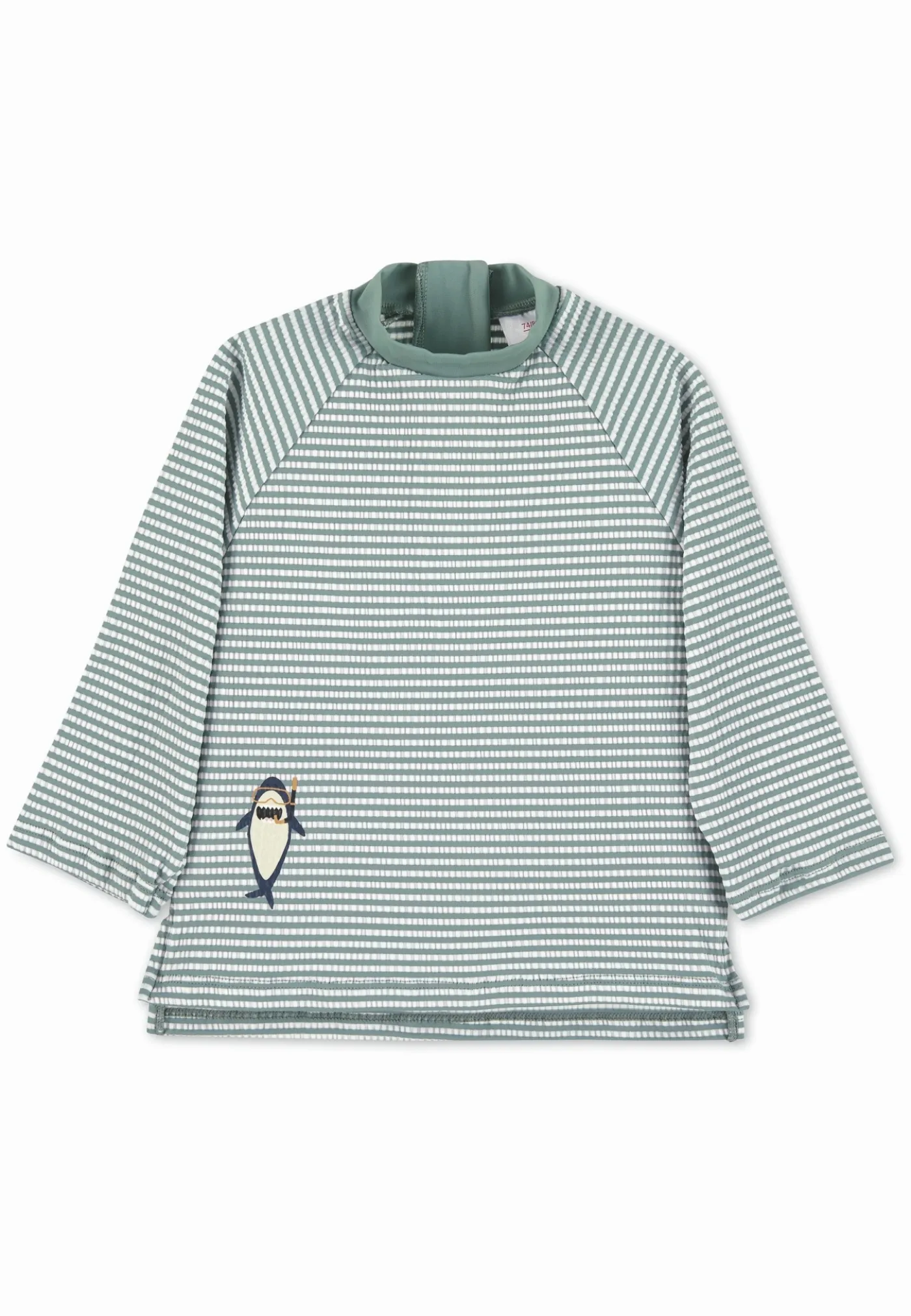 Langarm-Schwimmshirt Hai