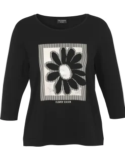 Langarmshirt mit Rundhals