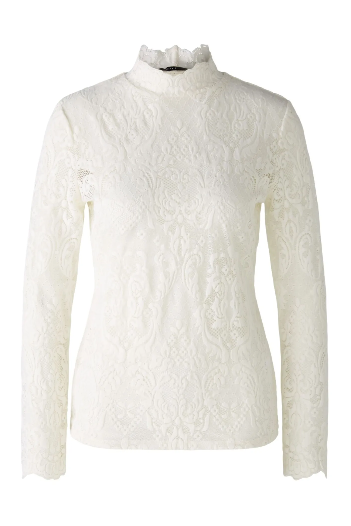 Langarmshirt halbtransparent