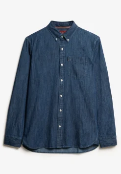 Langärmeliges Essential Jeanshemd