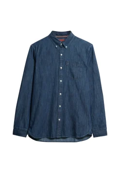Langärmeliges Essential Jeanshemd