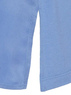Leicht ausgestelltes Halbarm-Blusenshirt
