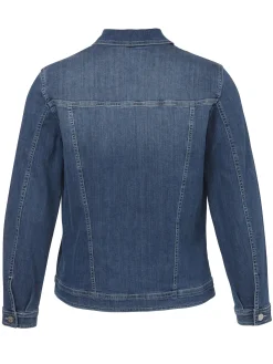 Leicht verwaschene Jeansjacke