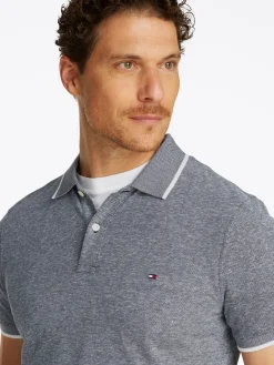 Leinenmix Poloshirt
