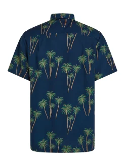 Lightweight Hemd mit Palmenprint