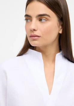 Linen Shirt Bluse Leinen Kurzarm